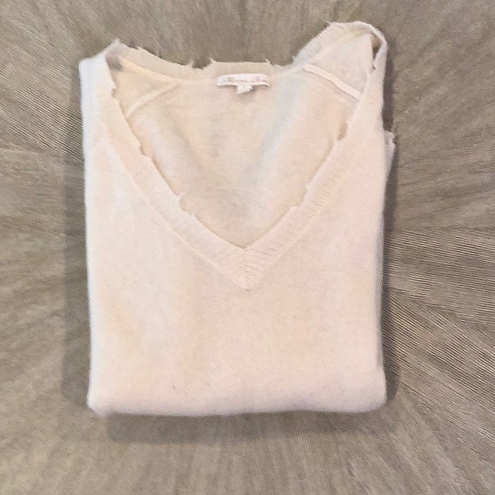 MINNIE ROSE 100% Cashmere Sweater.  Size Small